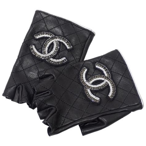 chanel fingerless gloves buy|chanel gloves official site.